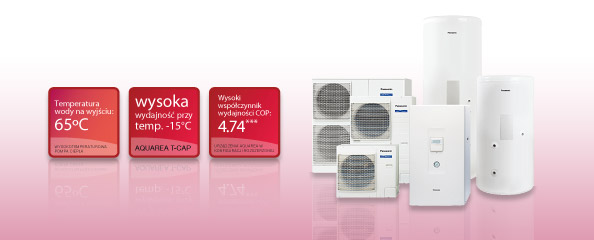 Pompy ciepła Panasonic Aquarea